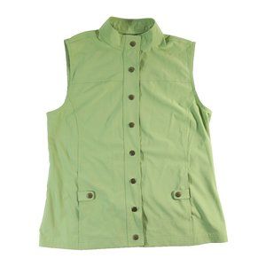 Zenergy by Chicos Light Green Vest Size 1